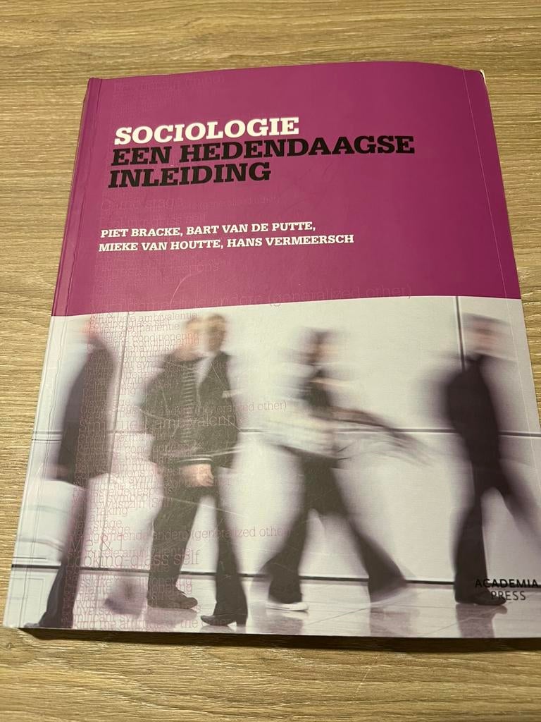 Sociologie, een hedendaagse inleiding, Boeken, Studieboeken en Cursussen, Ophalen, Zo goed als nieuw