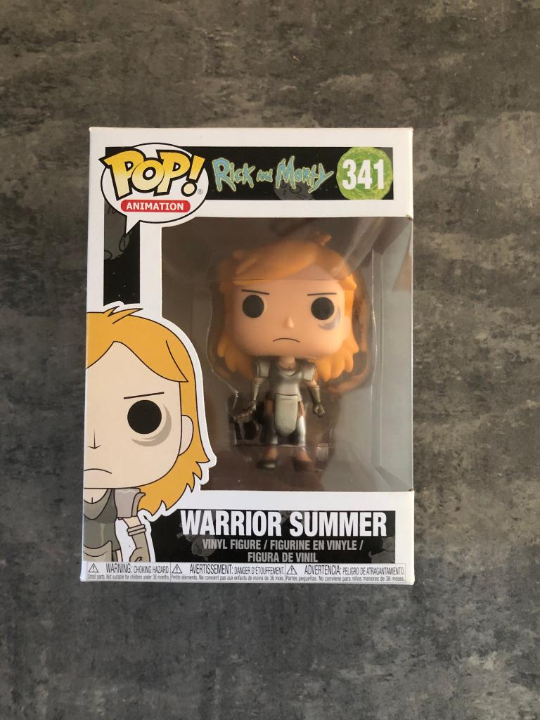 Funko 341 - Rick and Morty - Warrior Summer, Verzamelen, Ophalen of Verzenden, Zo goed als nieuw