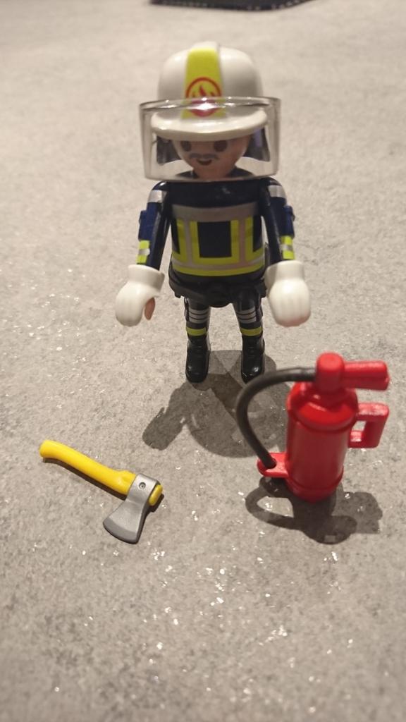 Playmobil brandweerman, Ophalen of Verzenden, Nieuw