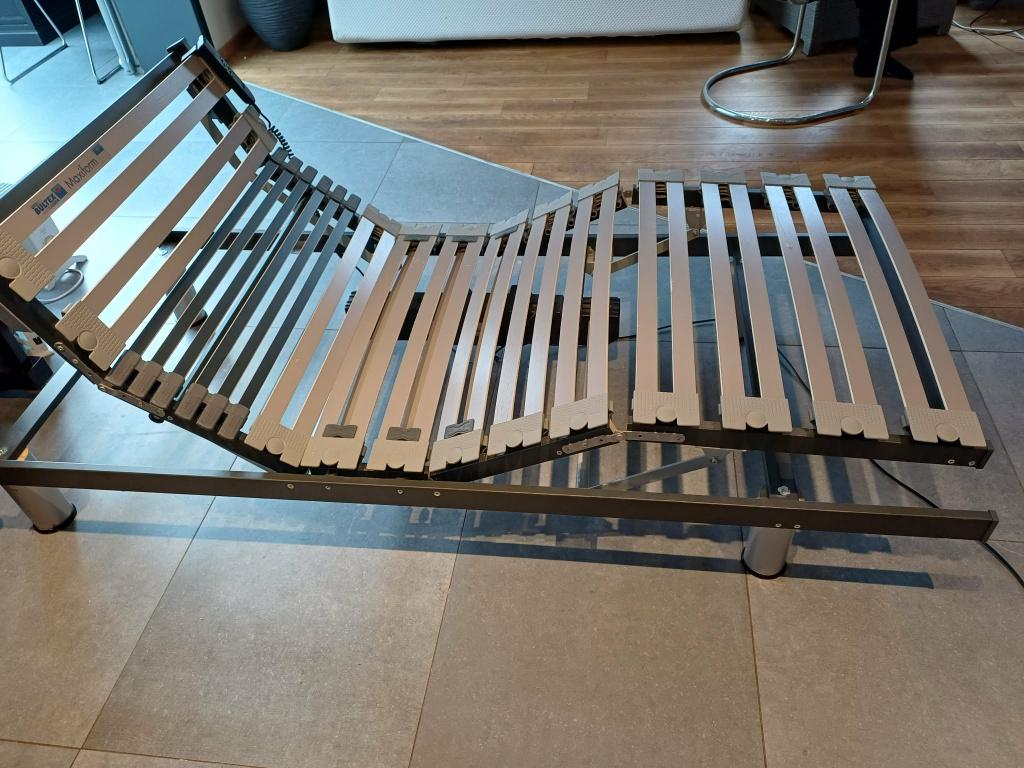 Sommier électrique Bultex 90 x 200 + matelas Emma, Maison & Meubles, 90 cm, Enlèvement, Sommier, 200 cm