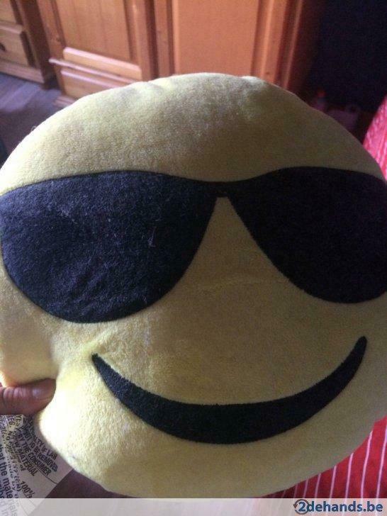 Emoji kussen - Smiley NIEUW, Huis en Inrichting, Ophalen, Gebruikt