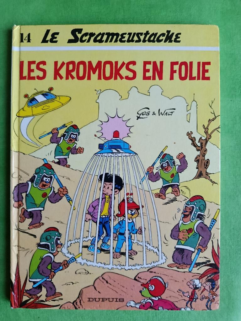 Le Scrôstache Tome 14 : Les Kromoks en fleuret, Enlèvement ou Envoi, Une BD, -  Gos, Comme neuf