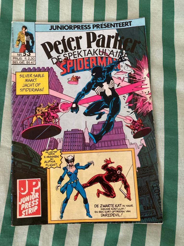 Peter Parker “de spectaculaire Spider-Man” uit 1987, Eén comic, Ophalen, Gelezen