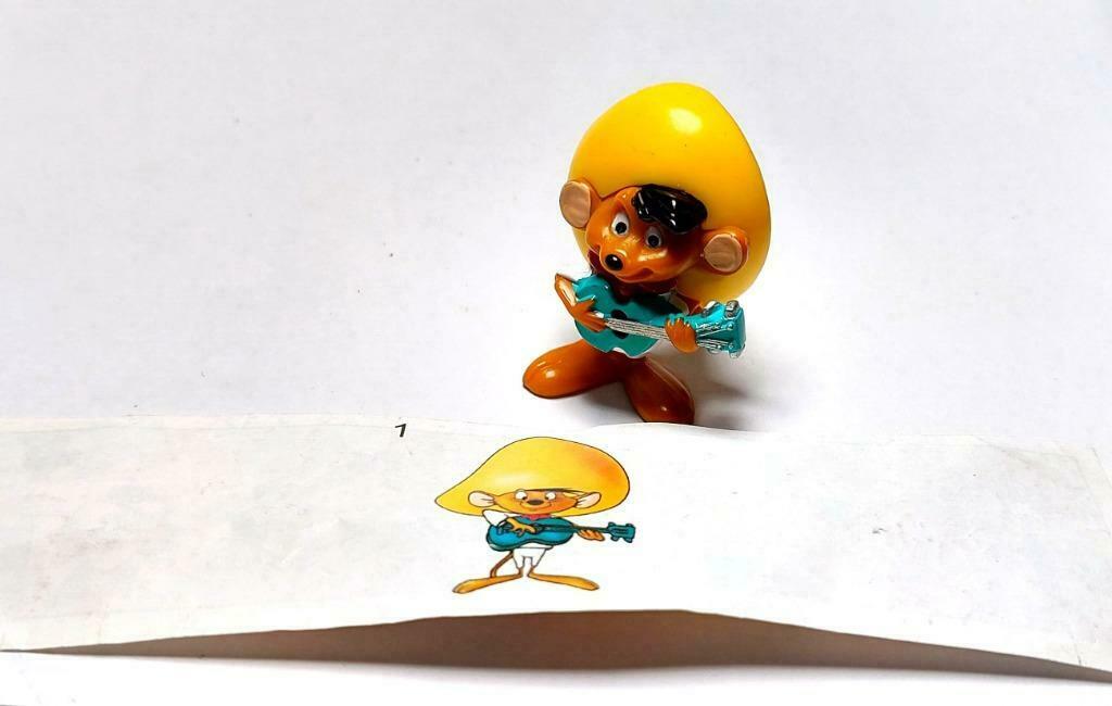 Looney Tunes Cinema 2002: Speedy Gonzales gitaar + Bpz, Verzamelen, Ophalen of Verzenden, Gebruikt, Hardplasticfiguren