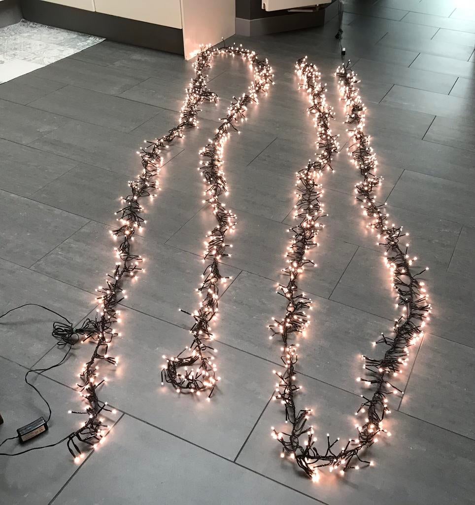 Kerstverlichting  type: clusterlichtjes € 15,00 per stuk, Enlèvement, Comme neuf