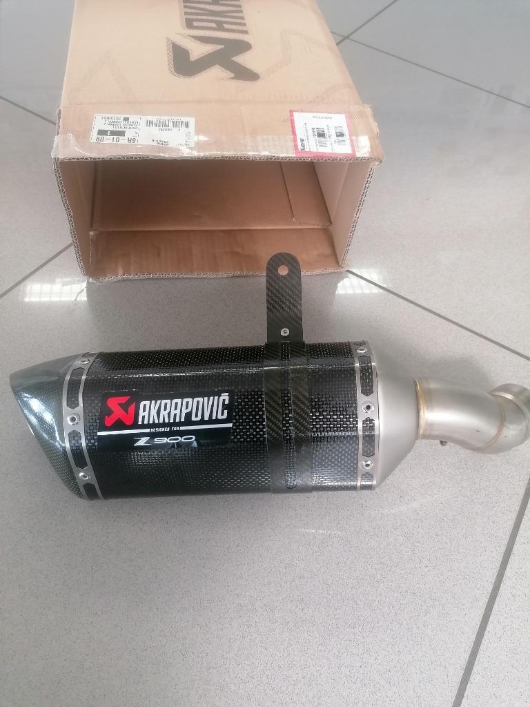 échappement carbone Kawasaki Z900 Akrapovic (2020-2024), Enlèvement, Neuf