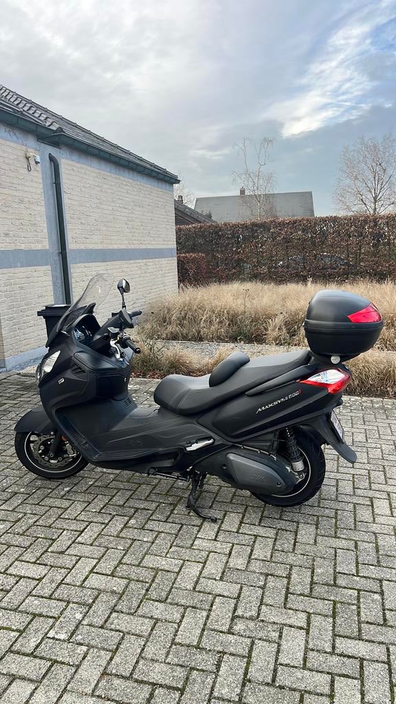Maxsym 600i, matzwart, 2018, in uitstekende staat, Motos, Permis Moto A1 minimum, Particulier, 565 cm³, 12 à 35 kW