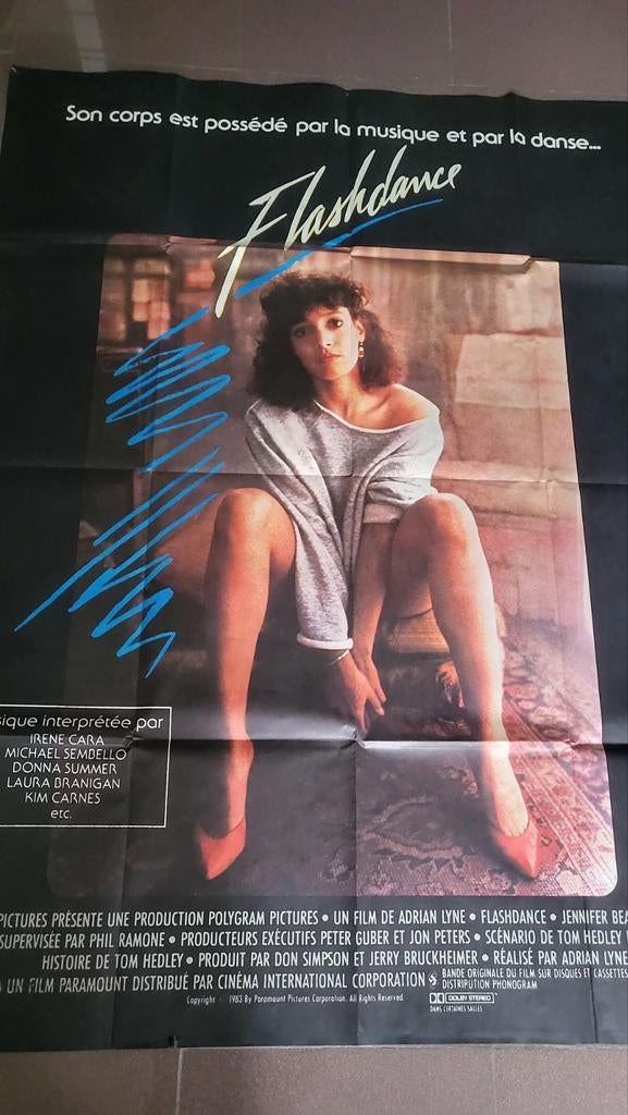 Film poster flashdance, Ophalen of Verzenden