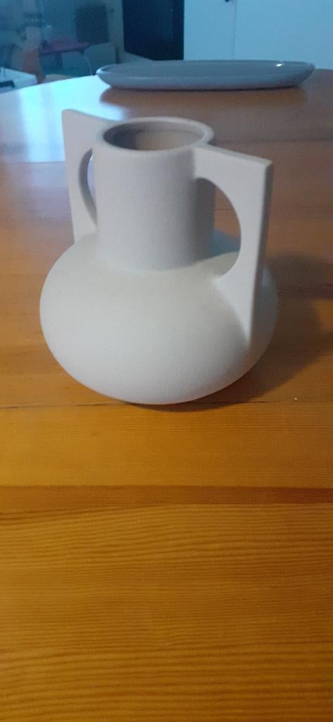 grijze keramische pot, Ophalen of Verzenden