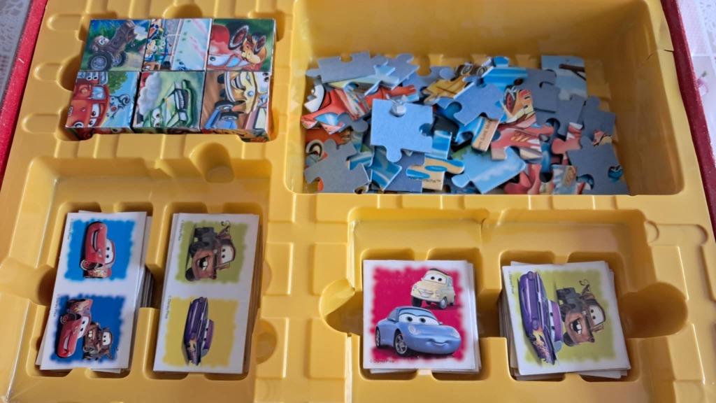 Clementoni Cars Edu Kit 4-in-1, Enlèvement ou Envoi, Utilisé, Puzzles