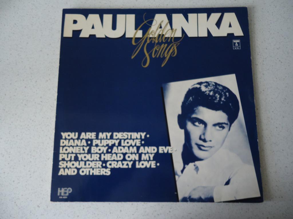 LP van " Paul Anka" Golden Songs, Ophalen of Verzenden, Gebruikt, 12 inch
