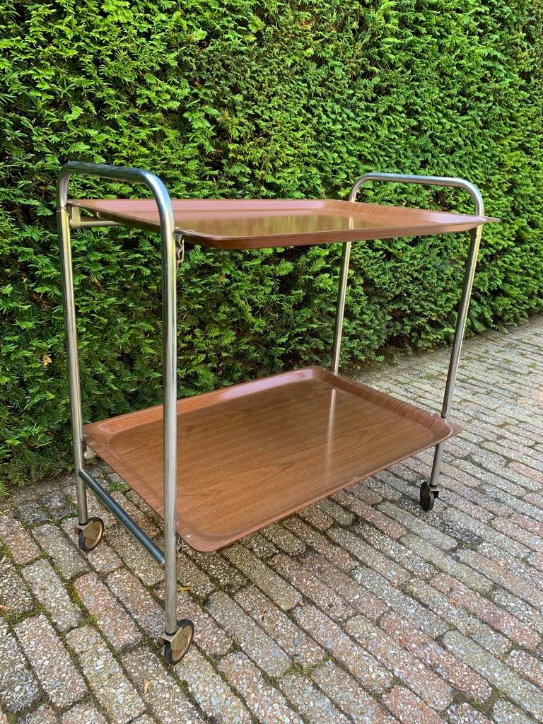 Vintage serveerwagen., Enlèvement, Comme neuf