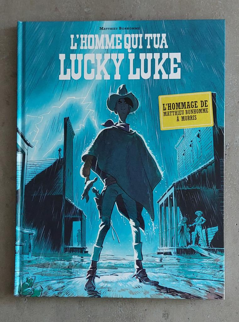 L'homme qui tua Lucky Luke EO état neuf, Une BD, Enlèvement ou Envoi, Neuf, Matthieu Bonhomme