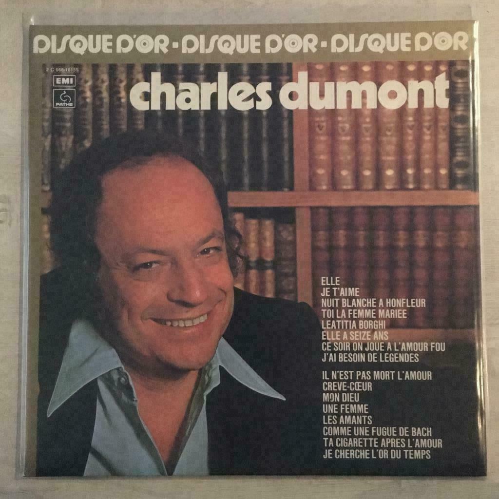 LP Charles Dumont - Charles Dumont (PATHE 1977) VG+, Envoi, Utilisé, 12 pouces