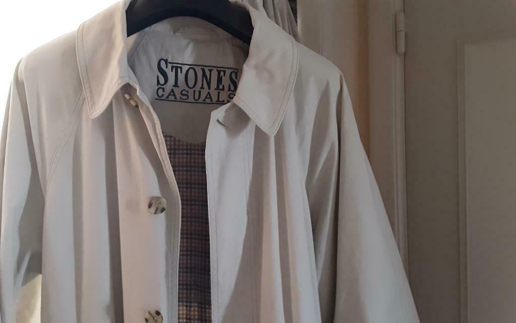 Regenjas, Ophalen, Beige, Stones Casuals, Zo goed als nieuw