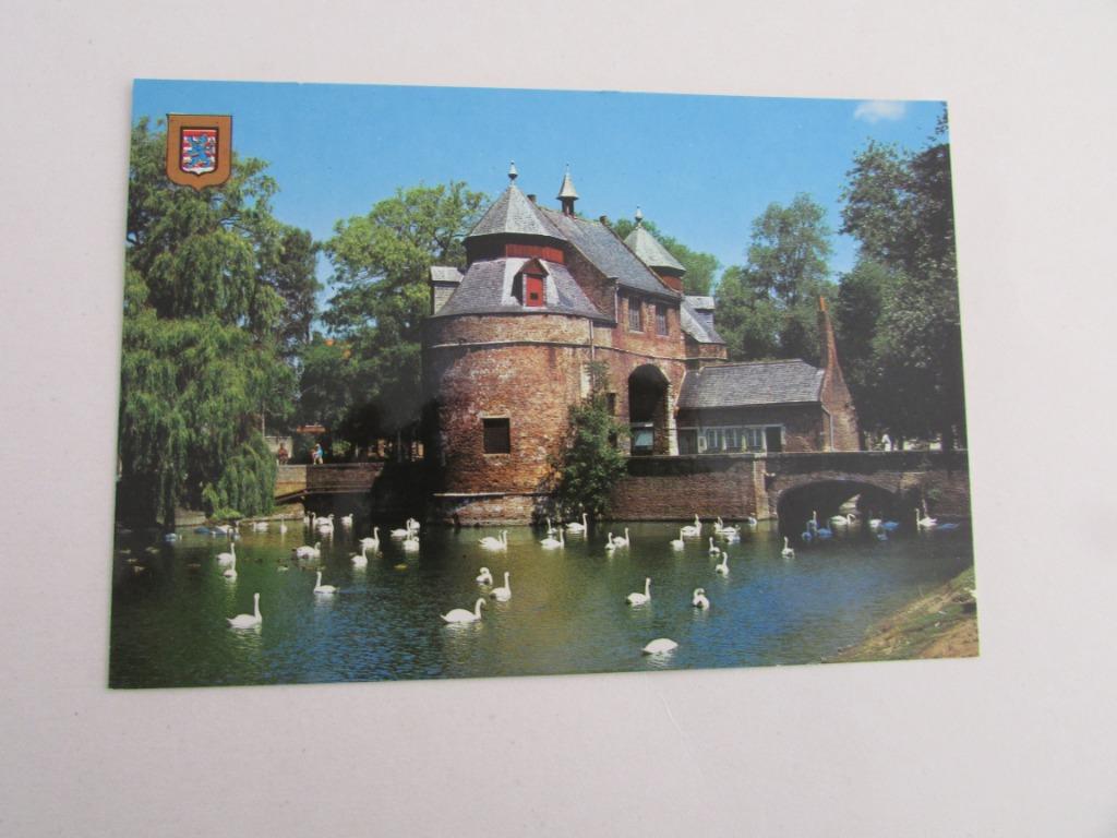 BRUGES, PORTE DES ÂNES, CARTE POSTALE, Envoi, 1960 à 1980, Flandre Occidentale