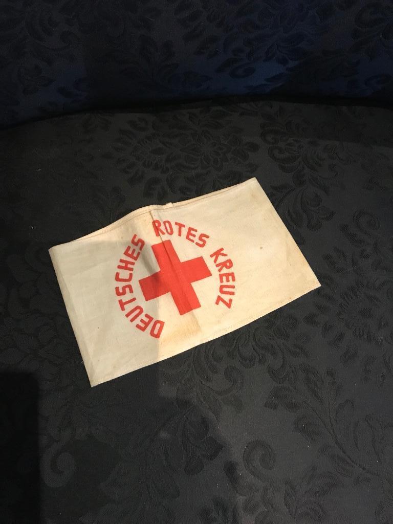 Armband deutsches rotes kreuz, Verzamelen, Militaria | Tweede Wereldoorlog, Verzenden