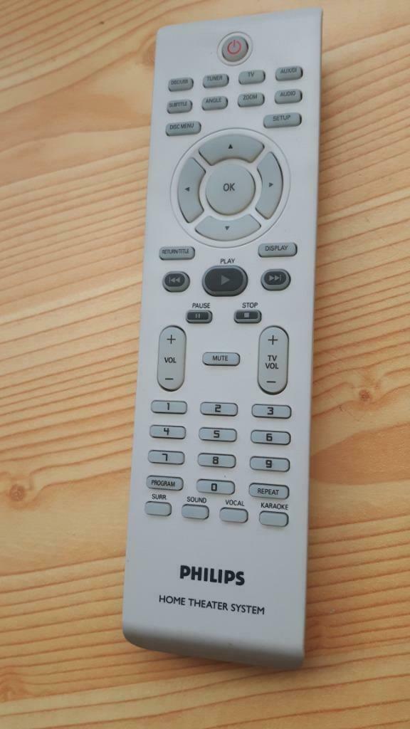 Afstandsbediening  PHILIPS  HOME THEATER SYSTEM, TV, Hi-fi & Vidéo, Neuf, Philips, Enlèvement ou Envoi, Lecteur DVD