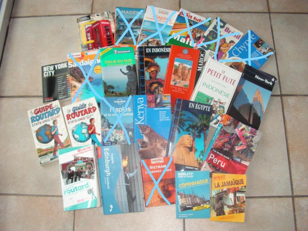 13 guides de voyage en français., Livres, Guides touristiques, Utilisé, Guide ou Livre de voyage, Enlèvement ou Envoi