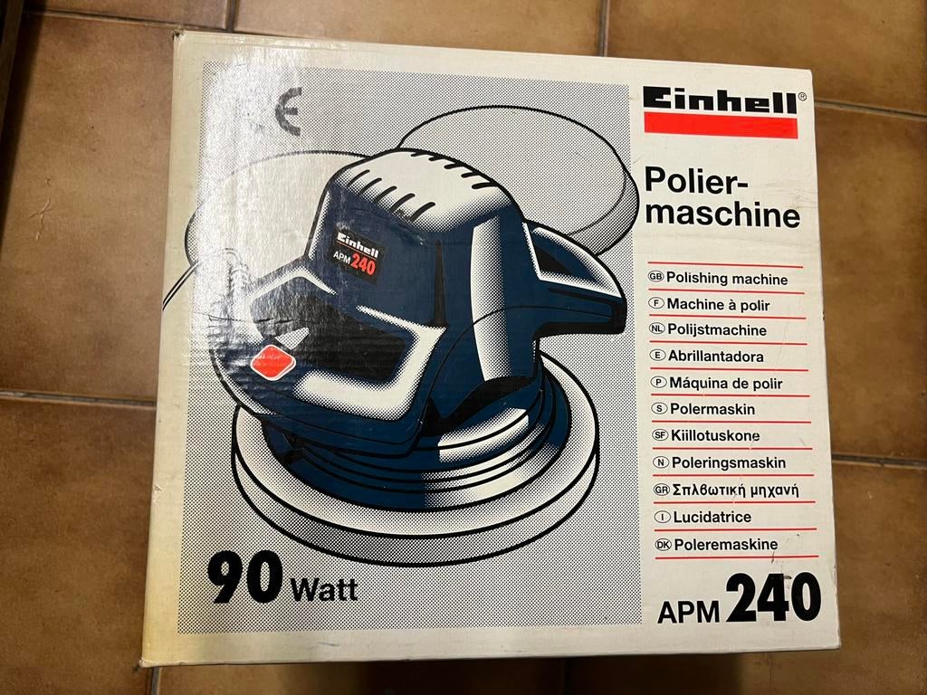 Einhell Polisseuse pour carrosserie, Autos : Divers, Enlèvement ou Envoi, Utilisé