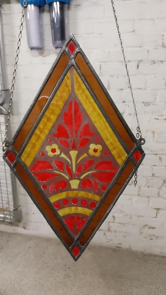 Loodraam / glasraam, Antiek en Kunst, Ophalen of Verzenden