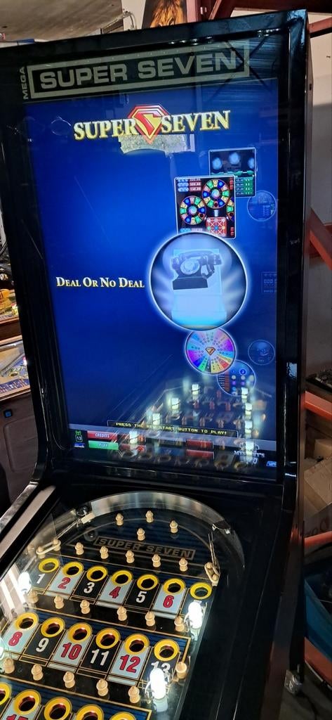 Mega Super Seven bingo met GARANTIE, Verzamelen, Automaten | Gokkasten en Fruitautomaten, Ophalen