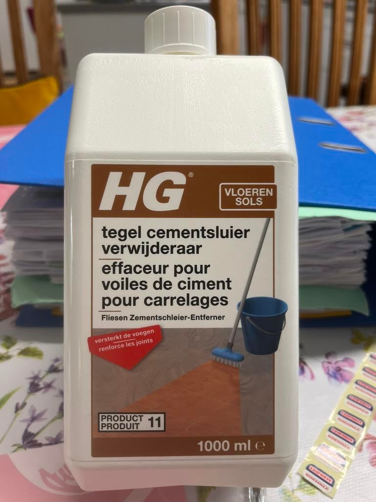 Produit de nettoyage HG effaceur de voiles ciment, Schoonmaakmiddel