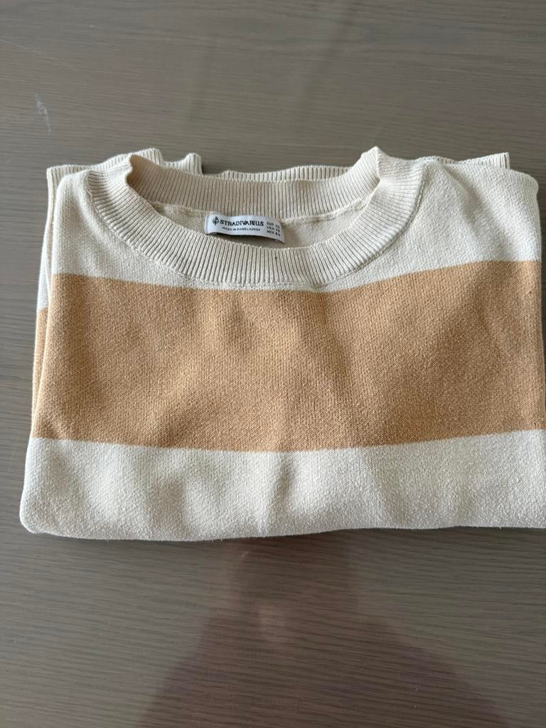 Stradivarius XS dames trui amper gedragen, Beige, Ophalen of Verzenden, Zo goed als nieuw, Maat 34 (XS) of kleiner