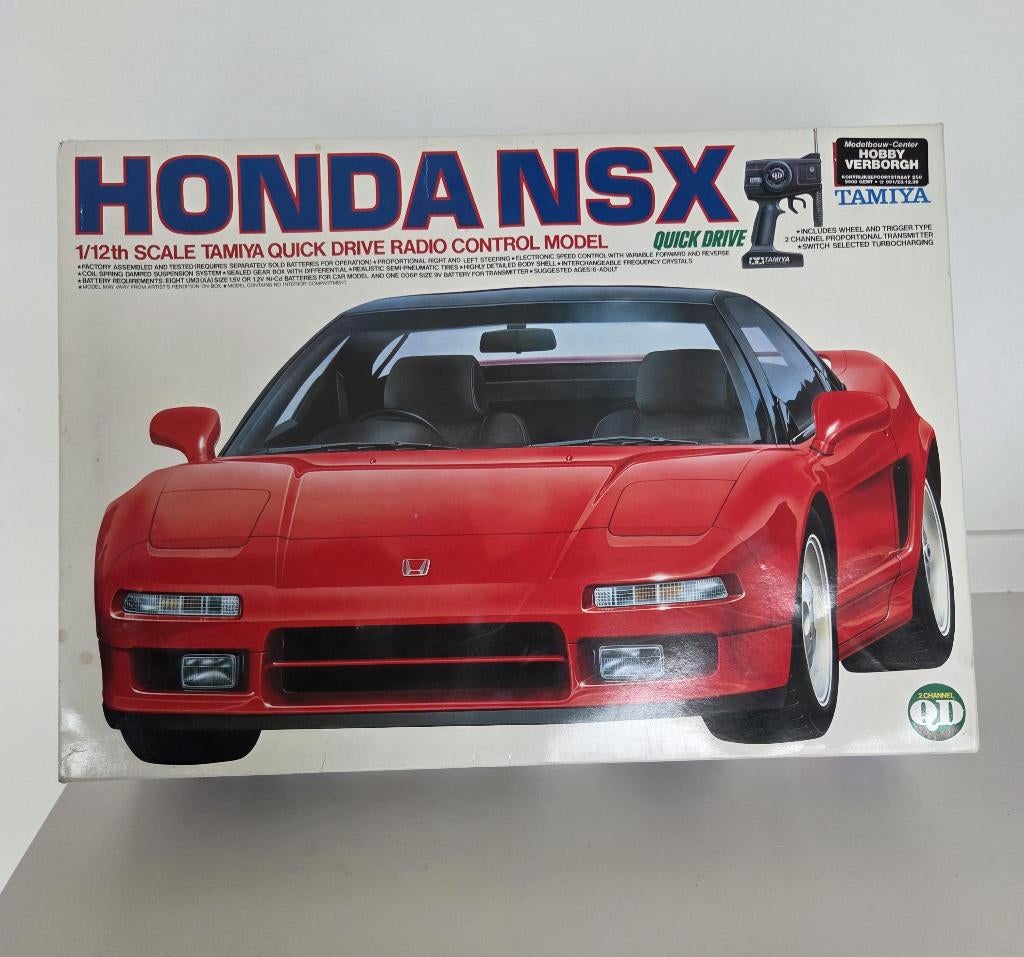 Tamiya - Honda NSX  (40614) 1/12 RC, Enlèvement ou Envoi, Utilisé