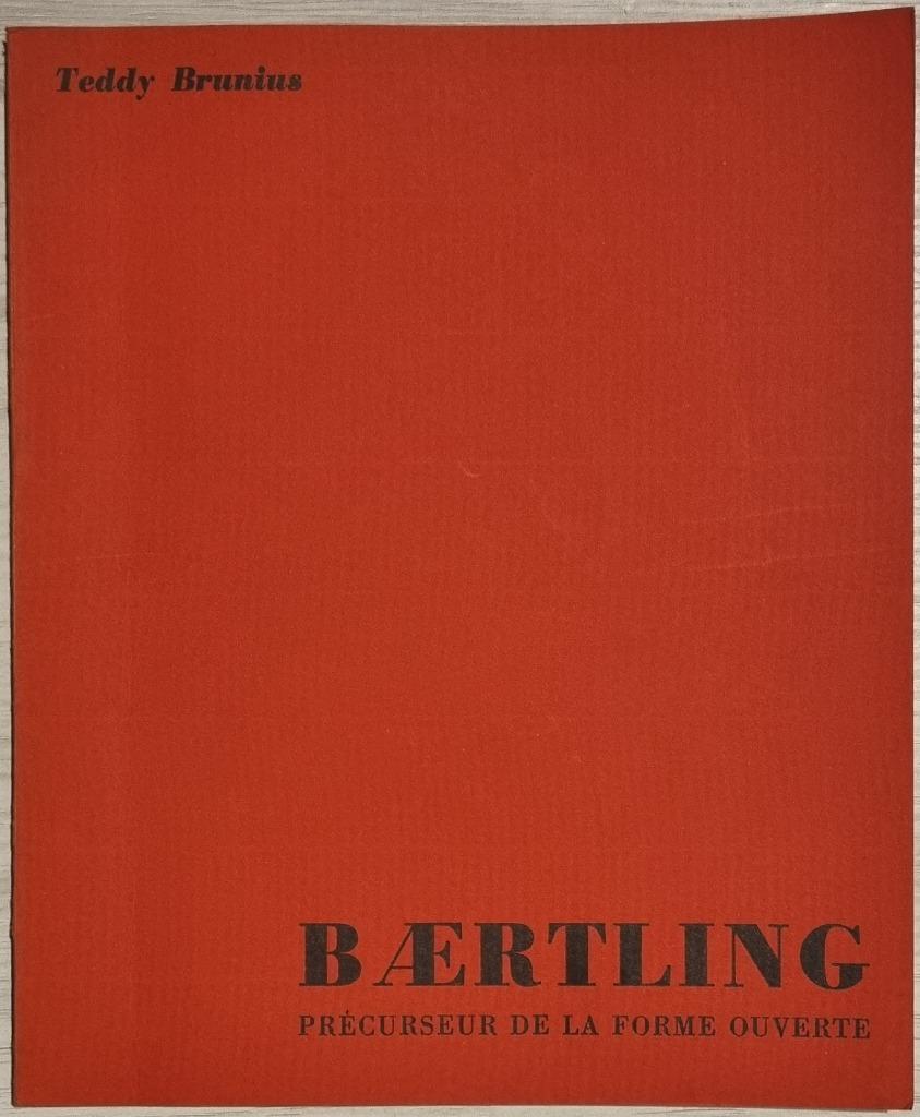 Baertling - Précurseur de la forme ouverte - 1968, Enlèvement ou Envoi, Comme neuf, Teddy Brunius