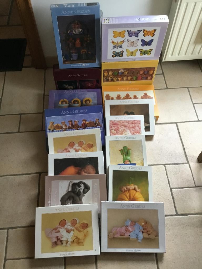 Puzzels Anne Geddes, Ophalen of Verzenden, 500 t/m 1500 stukjes, Nieuw, Legpuzzel