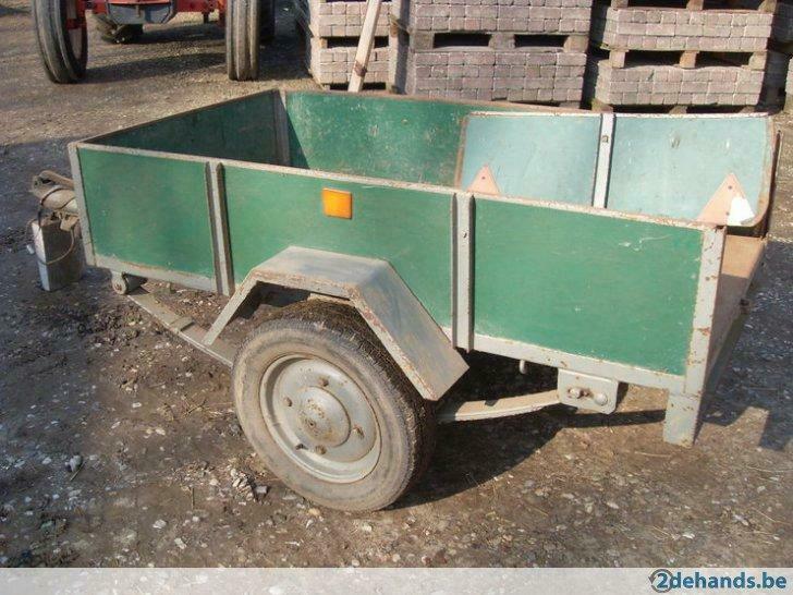 aanhanger, aanhangwagen, Enlèvement