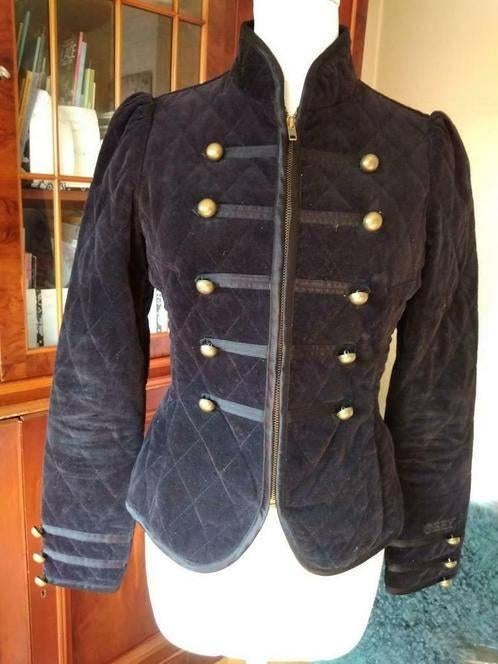 vest Obey maat S (XS) -, Ophalen, Maat 36 (S), Zwart