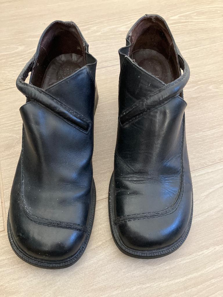 Retro schoenen Epox, maat 40, Zwart, Ophalen of Verzenden, Gedragen, Schoenen met hoge hakken