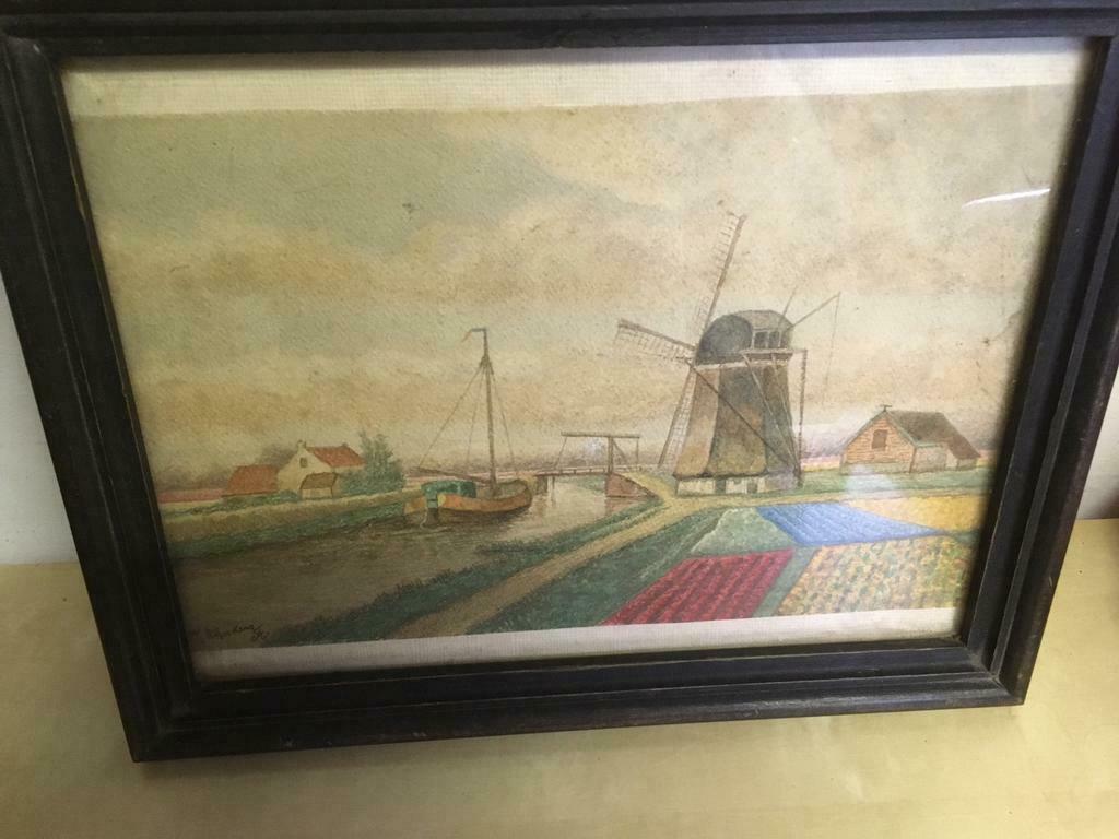 Aquarel, Antiquités & Art, Art | Peinture | Classique, Enlèvement
