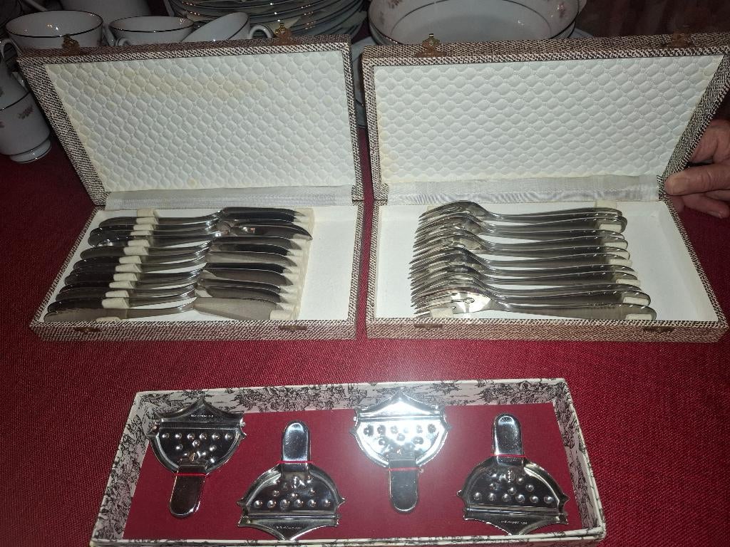 visbestek, Ophalen, Zo goed als nieuw, Inox of Chroom