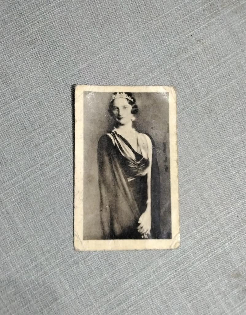 S.A. La reine Astrid - Confiserie Leopold - Ganshoren, Enlèvement ou Envoi, Utilisé, Carte, Photo ou Gravure