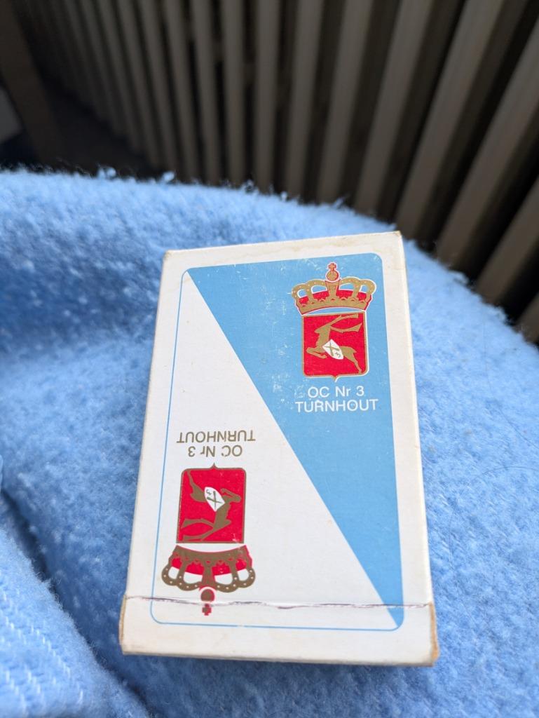 OC nr 3 Turnhout, Verzamelen, Speelkaarten, Jokers en Kwartetten, Ophalen of Verzenden, Zo goed als nieuw, Speelkaart(en)