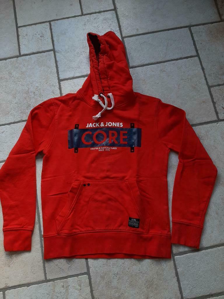 Trui Jack & Jones Medium (als nieuw), Kleding | Heren, Maat 48/50 (M), Ophalen of Verzenden, Zo goed als nieuw, Rood