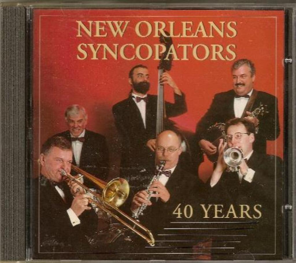 De New Orleans Syncopators - 40 jaar - Gershwin - Verdi, Verzenden, 1980 tot heden, Zo goed als nieuw, Jazz en Blues