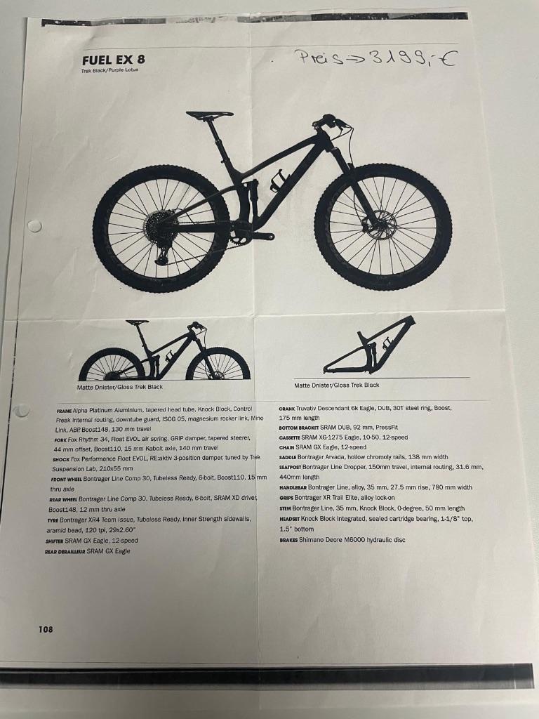 Vélo VTT, Ophalen, 57 cm of meer, Zo goed als nieuw, Trek