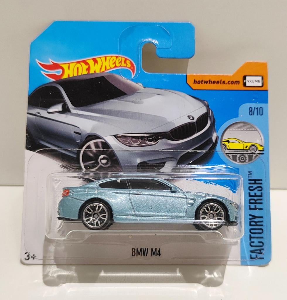 Hot Wheels BMW M4 Licht Blauw Zeldzaam! (2017), Ophalen of Verzenden