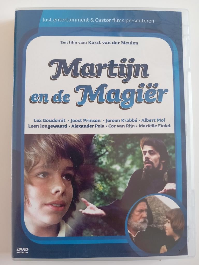 Dvd Martijn en de Magier (Nederlandse Jeugdfilm), Cd's en Dvd's, Ophalen of Verzenden, Zo goed als nieuw