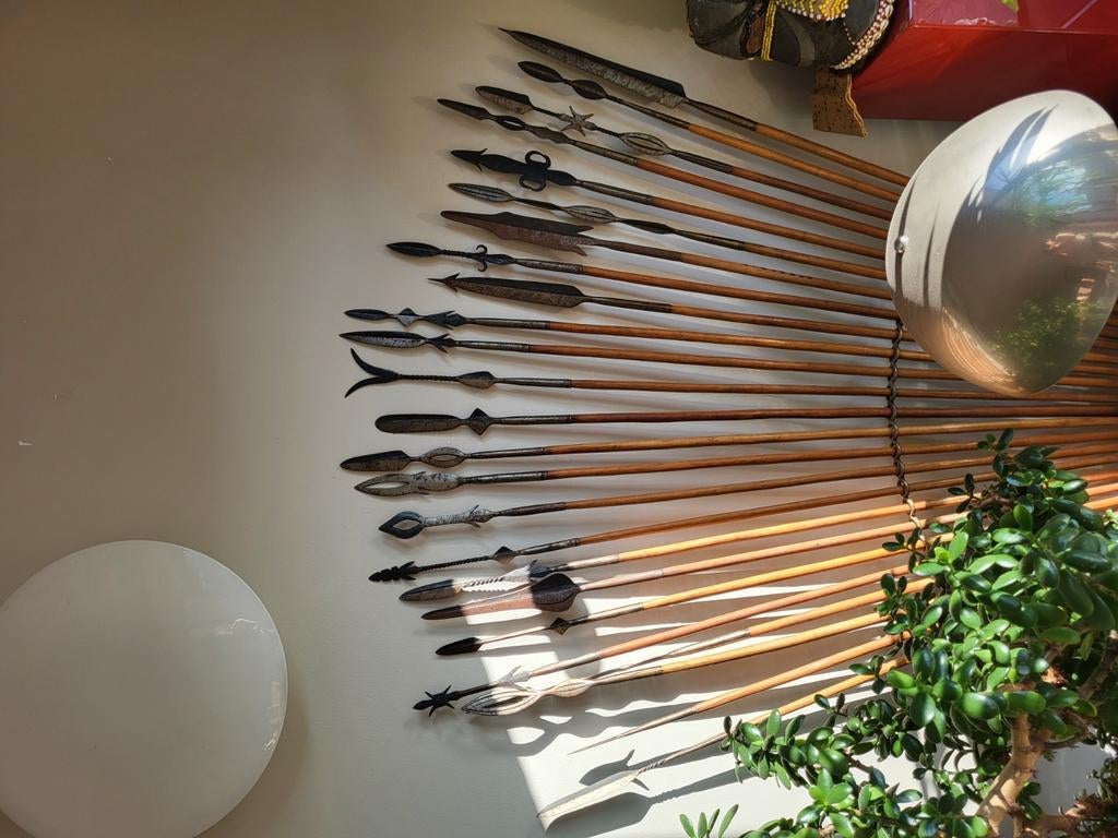 Afrikaanse speren, Antiek en Kunst, Ophalen