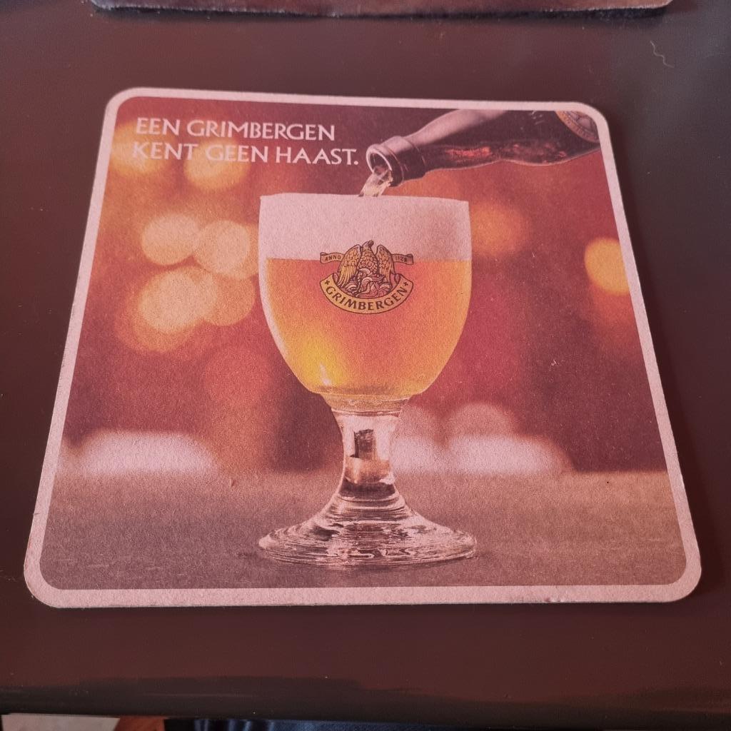 Sous Bock Grimbergen (modèle 11), Enlèvement ou Envoi, Utilisé, Sous-bock, Autres marques