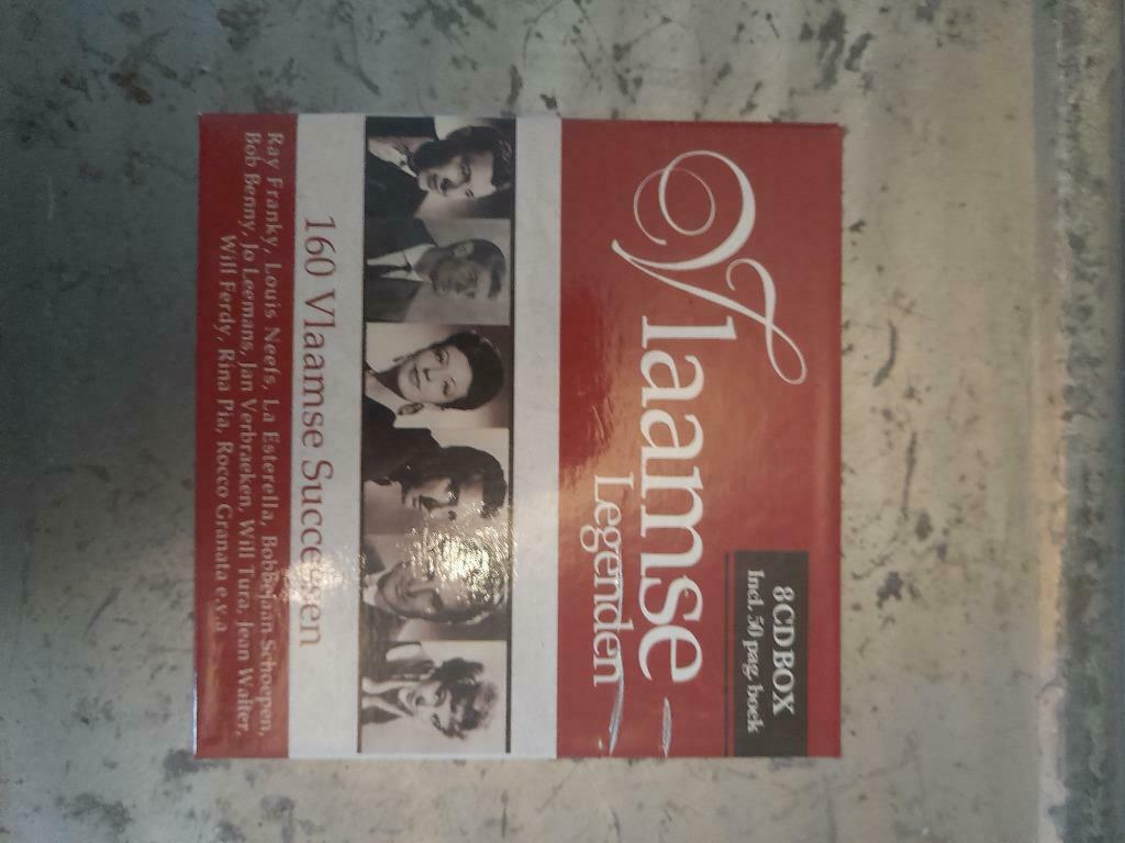 Vlaamse legenden (8CD), Ophalen of Verzenden, Zo goed als nieuw, Levenslied of Smartlap, Boxset