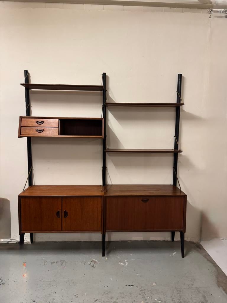 Louis van Teeffelen voor WeBe vintage modulair wandsysteem, Ophalen of Verzenden
