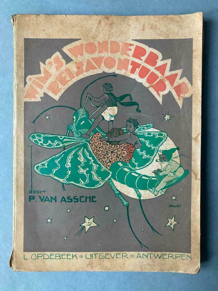 Wim's Wonderbaar Avontuur - P. Van Assche - J. Waterschoot, Boeken, Ophalen of Verzenden