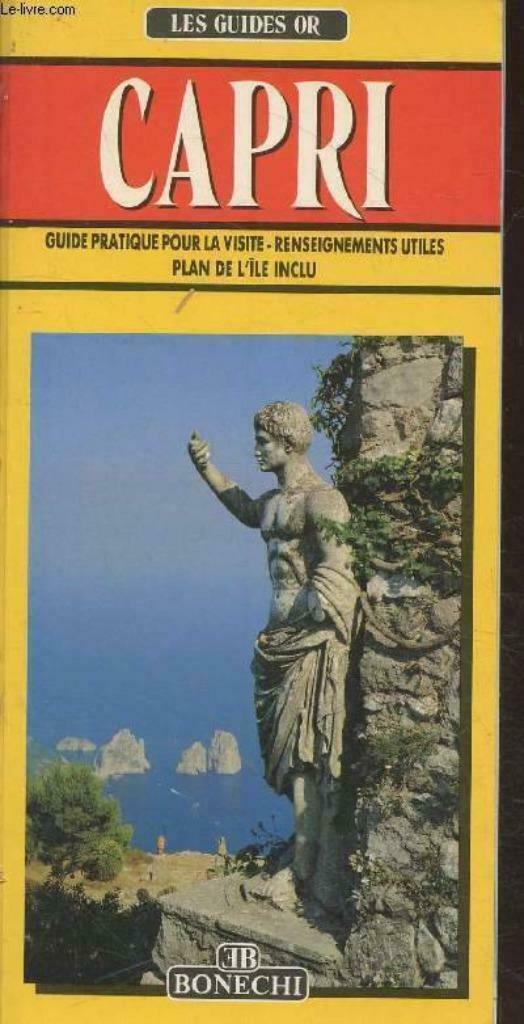 Le guide Or Capi Bonechi avec carte 1992, Europa, Ophalen of Verzenden, Zo goed als nieuw, Reisgids of -boek