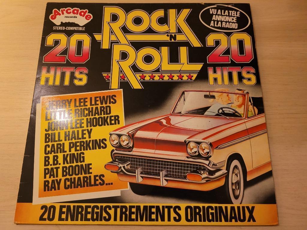 Disque vinyl 33 tours 20 Hits Rock 'n Roll, Enlèvement ou Envoi, Comme neuf, Pop rock
